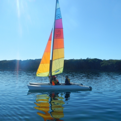 Sailing Wallagoot Lake