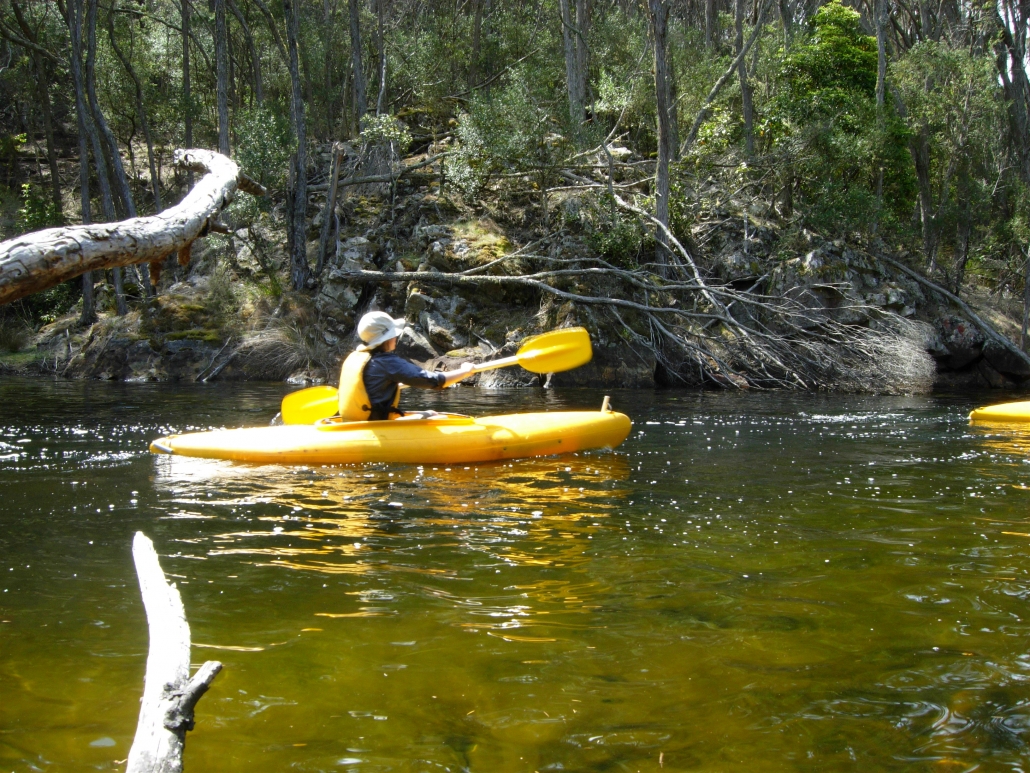 CDAT Kayaking on the lagoon