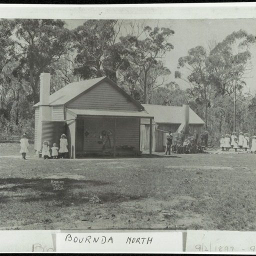 Bournda North School in the 1900's